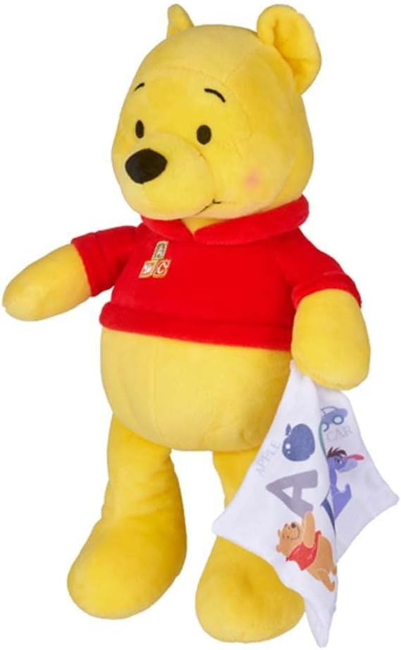 Winnie the Pooh Red Shirt Dangling Cuddle Soft Plush Toy image number 1