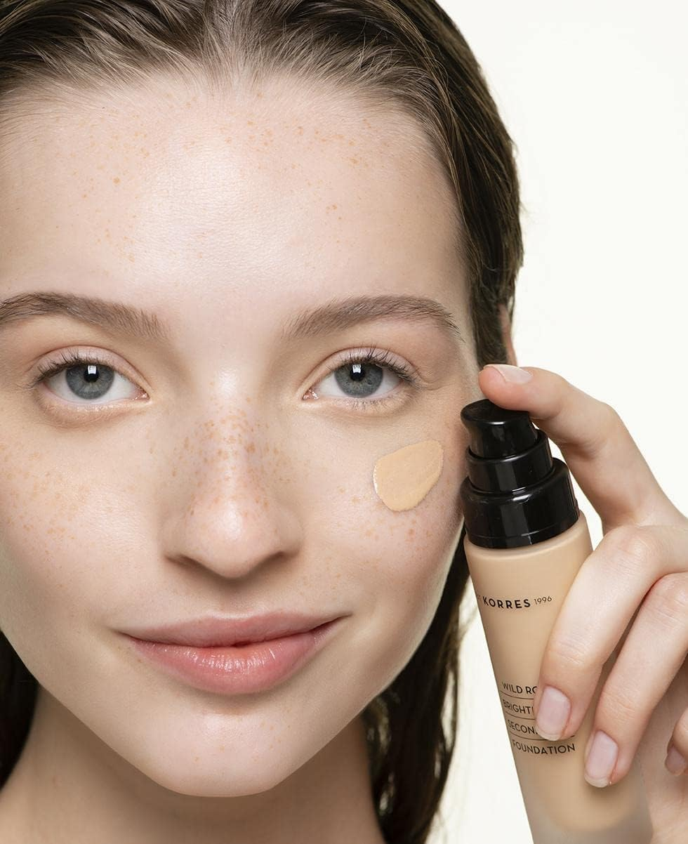 Korres Wild Rose Foundation WRF1 30 Ml image number 6