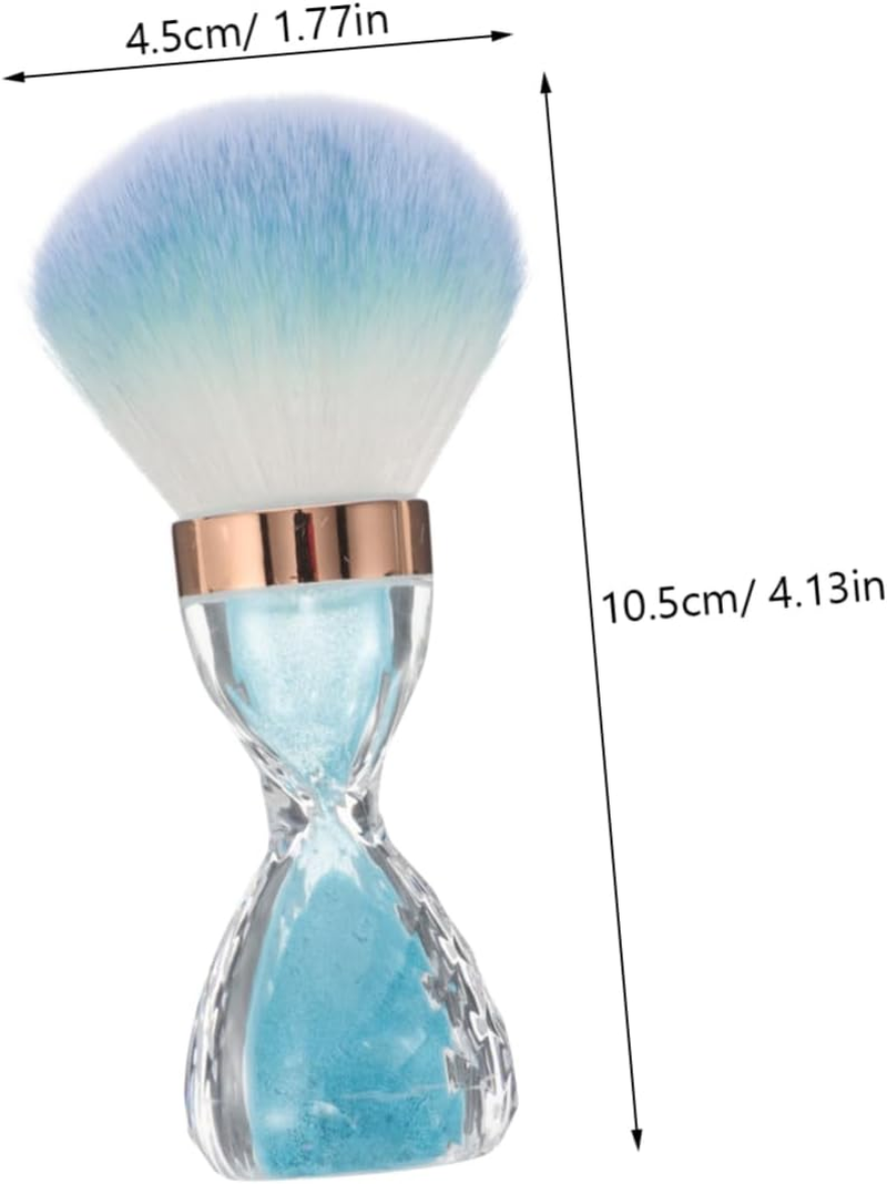 Healeved Nail Art Cleaning Brush Soft Head Dust Collector Brush for Makeup Powder Nail Polish Remover image number 3