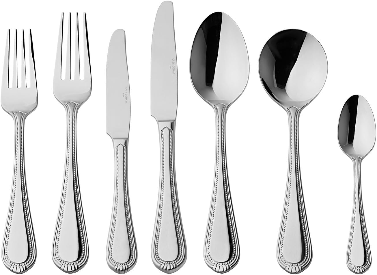 Casa Domani Brocade Cutlery Set 16 Piece Stainless Steel Gift Boxed image number 5