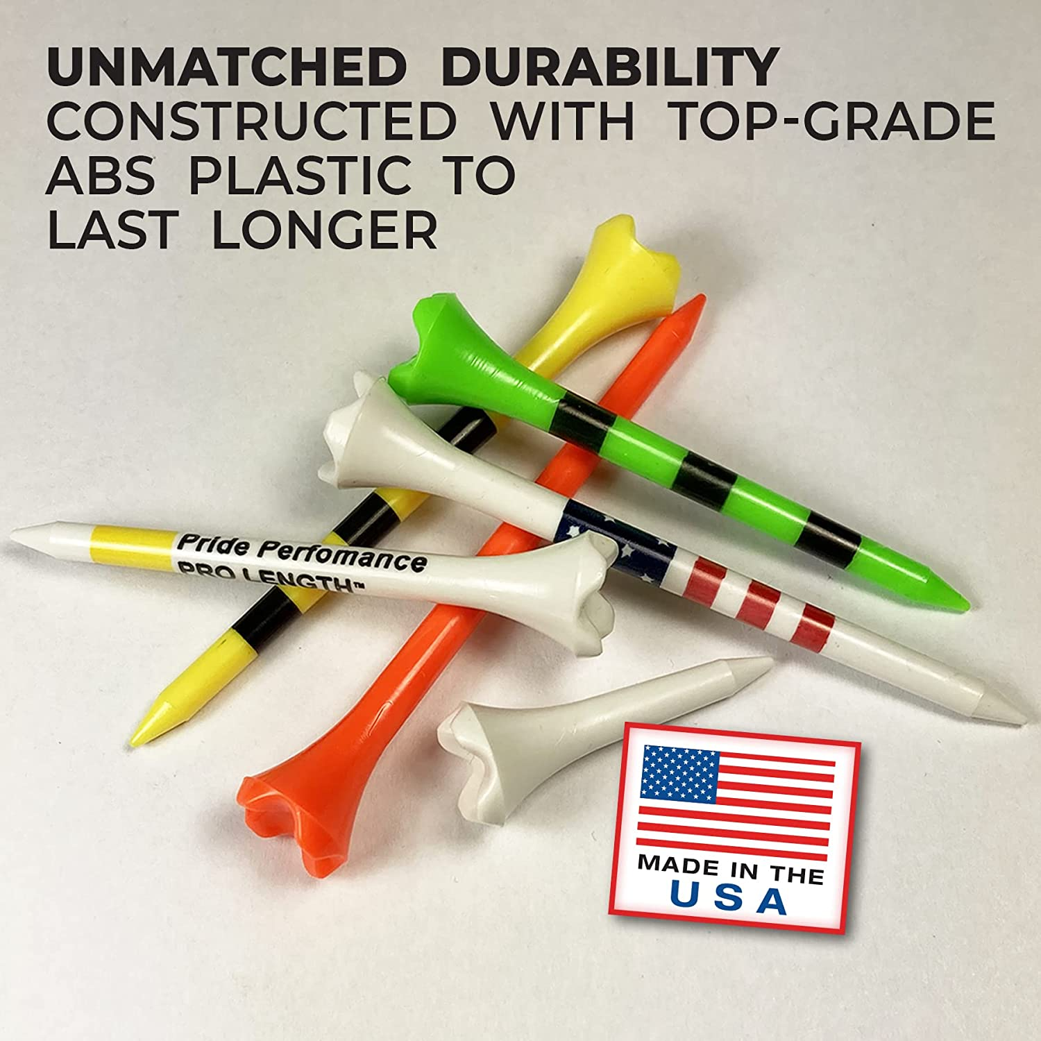 Pride Performance 3-1/4" Striped Golf Tee, 30 Count image number 6