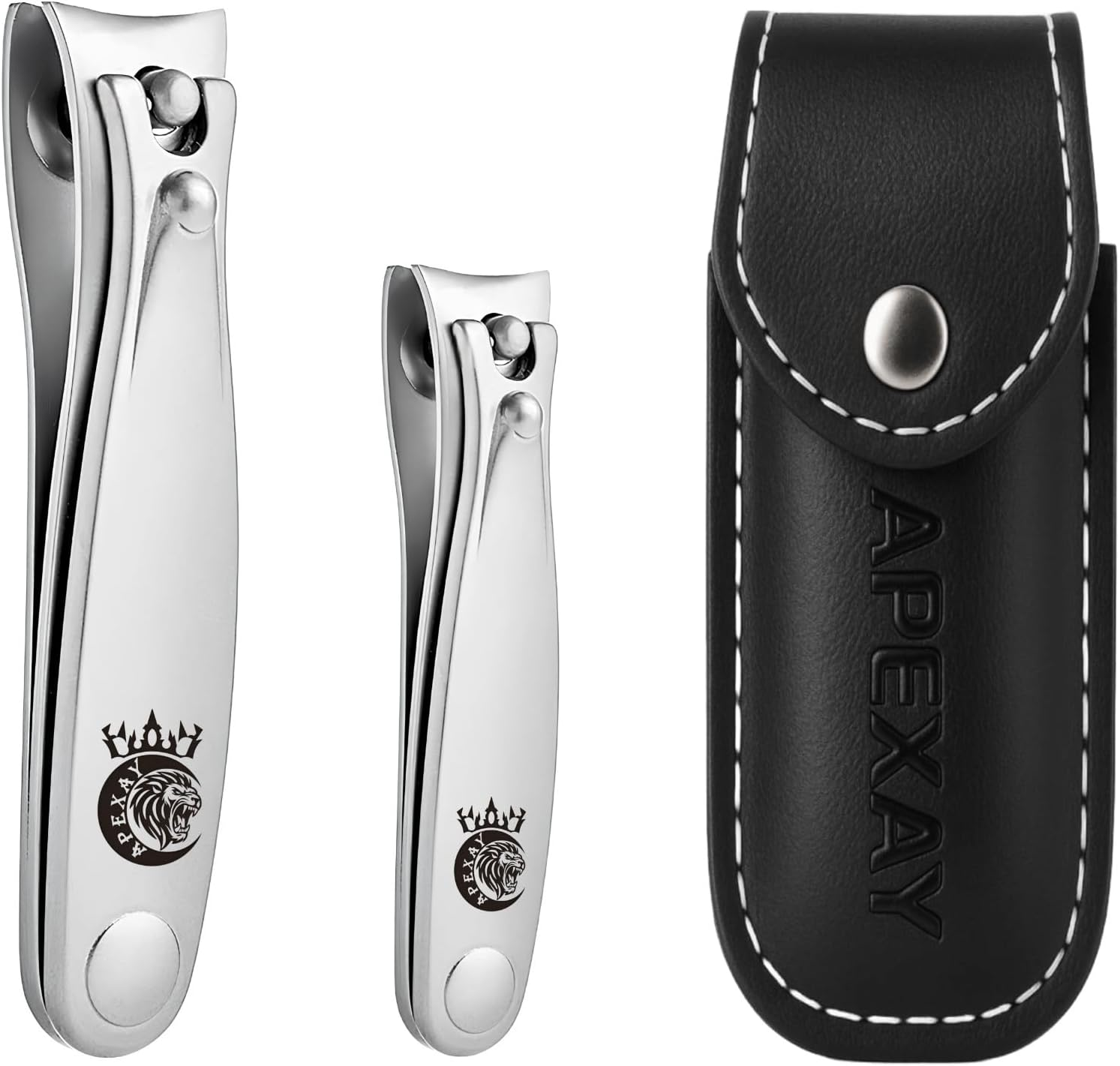 Made in Solingen, Germany - APEXAY Premium Professional Nail Clipper for Men & Women, Ultra Sharp Heavy Duty Surgical Stainless Steel, Maximum Durability (Small) image number 5