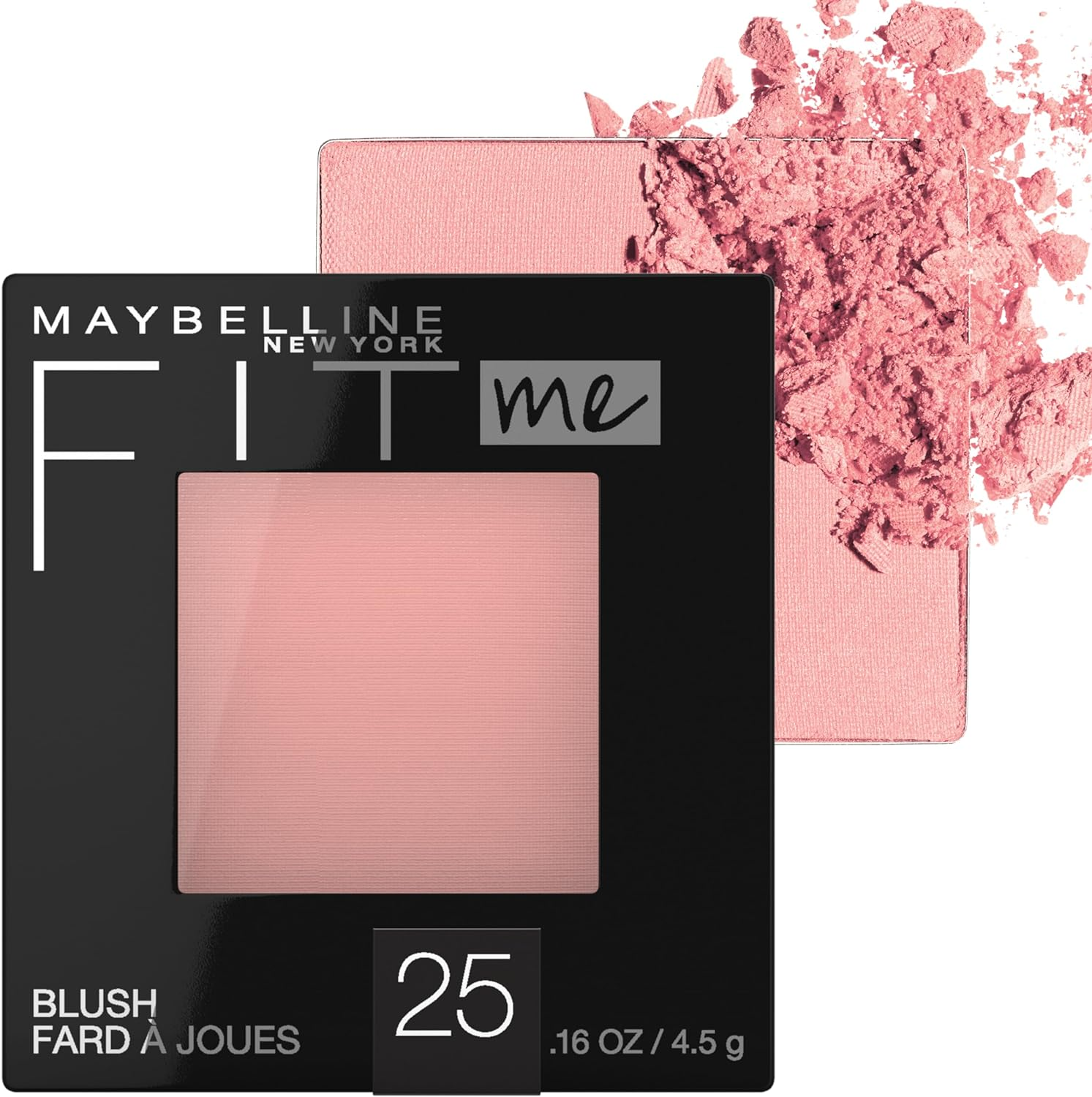 Maybelline New York Fit Me Blush - Rose,4.5G (Pack of 2)