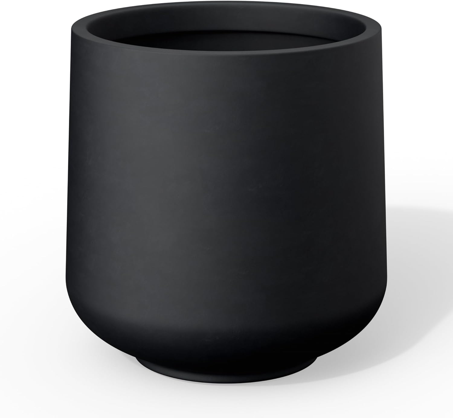 Kante round Pure White Concrete Planter (Set of 3)