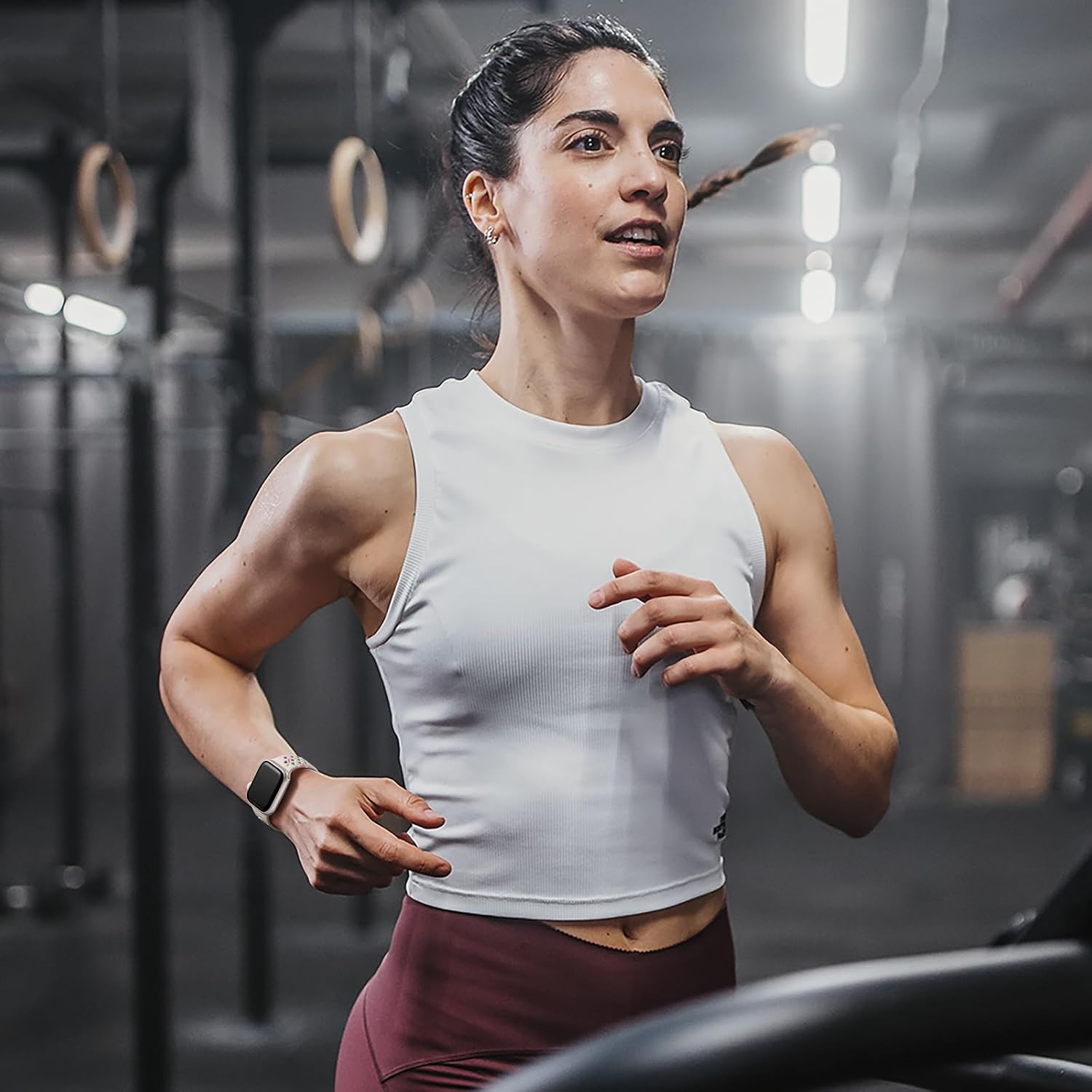 WJK Compatible with Apple Watch Band 38Mm 40Mm 41Mm 42Mm 44Mm 45Mm 46Mm 49Mm Women Men, Recycled Plastic Breathable Sport Strap for Iwatch Series 11 10 9 8 7 6 5 4 3 2 1 SE Ultra 3 2 1, Multi Colors image number 5