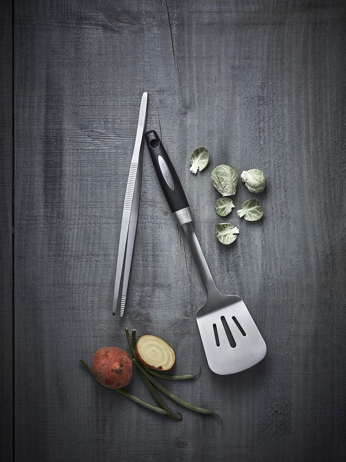 Scanpan Soup Ladle, 32 Cm Length Black image number 1