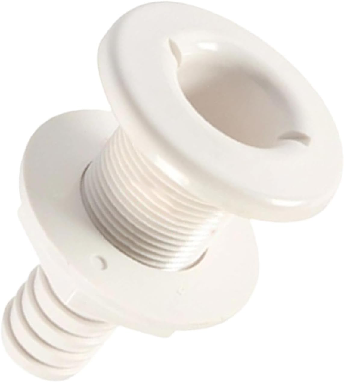 Boat Thru Hull Fitting - Plumbing Fitting Marine,Straight Marine Accessories, Floor Deck Drain for Boats Yachts