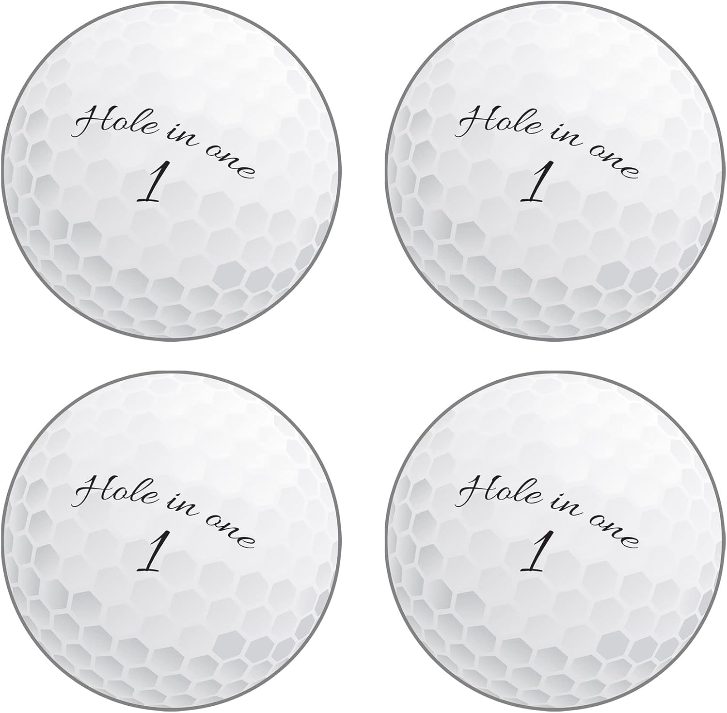 Beistle Golf Ball Cutouts Pack of 4 image number 4