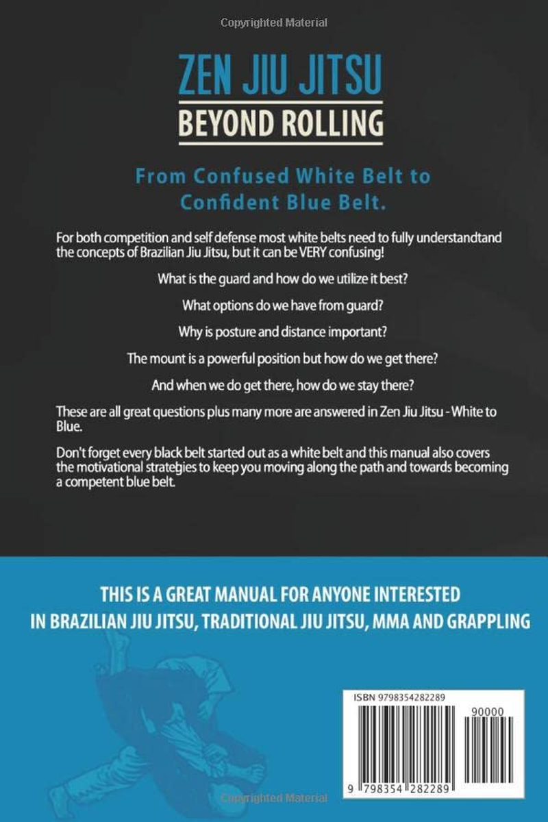 Zen Jiu Jitsu - White to Blue: from Confused White to Confident Blue Belt image number 1