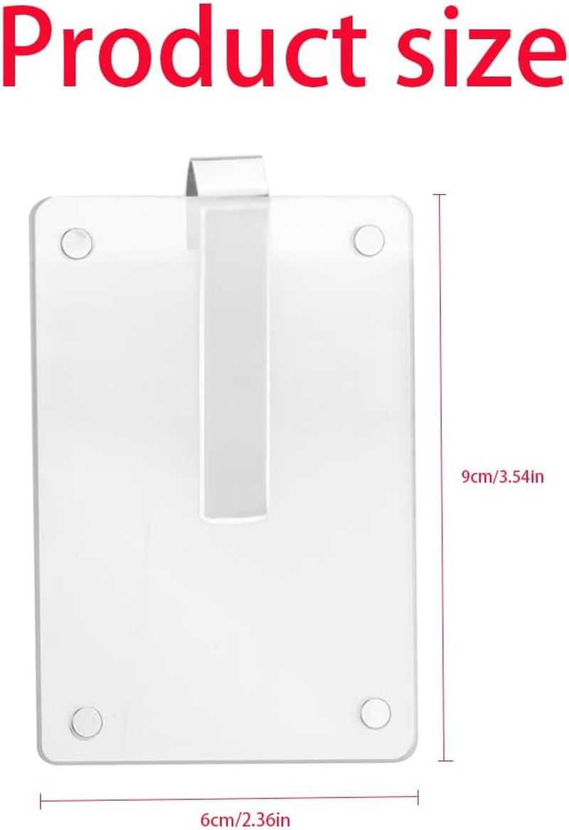 1 Pack Car Sun Visor Photo Holder,Universal Magnetic Personalized Photo Clip,Add Your Own Photo Car Visor Clip;Photo Car Accessory;Customized Family Portrait Decor, for Father,Mother and Friends