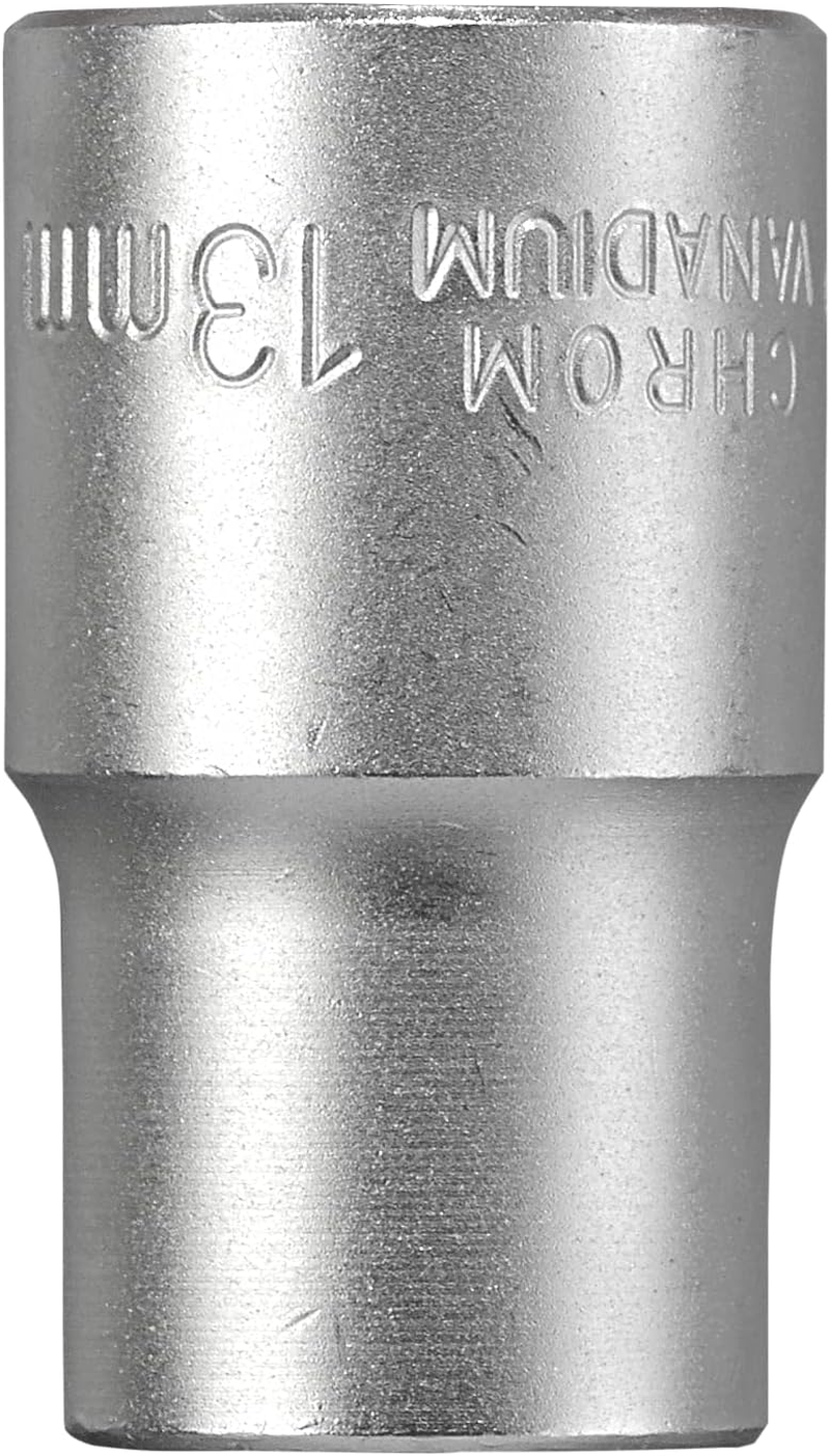 Kwb 11 Mm Power Socket Spanner Insert Made of CV Steel (Drive: 1/2 Inch Internal Square, Wave Profile, Rounded Corners, Protects the Edges, Matt Chrome) image number 3