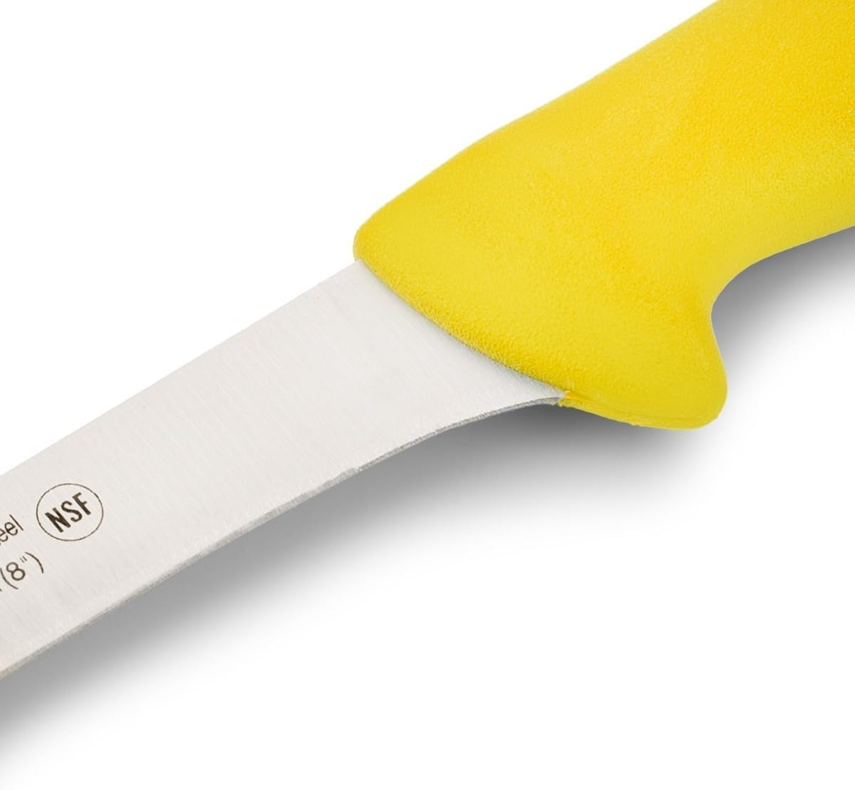 ARCOS Fillet Knife 8 Inch Nitrum Stainless Steel and 200 Mm Blade,Sharp Steak Knife to Fillet Meat and Fish, Ergonomic Polypropylene Handle,Series 2900, Color Yellow - Red image number 2
