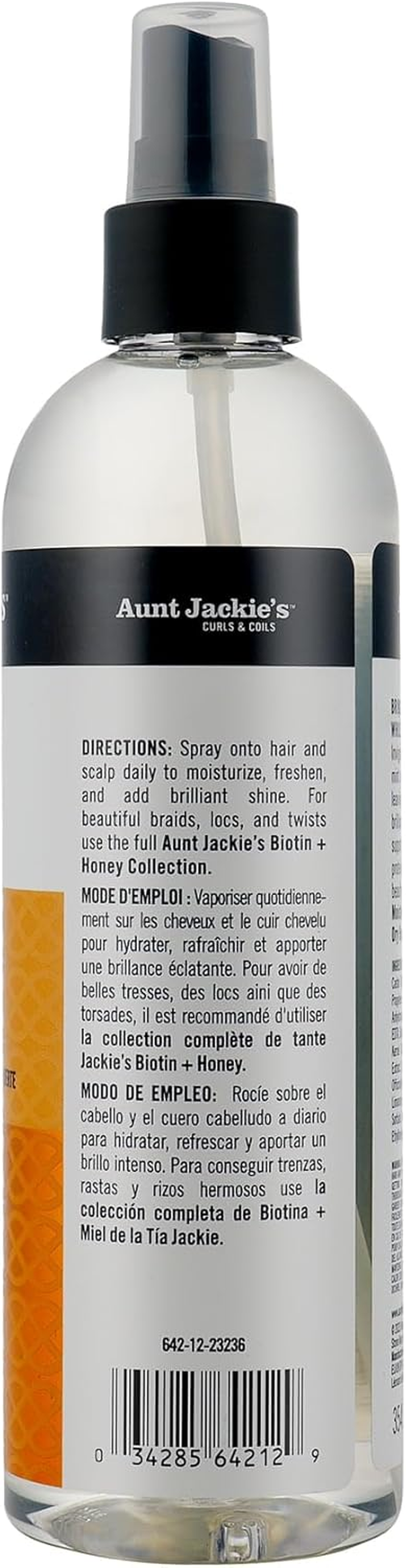 Aunt Jackie'S Oh so Strong Shine Boosting Moisturizer with Biotin and Honey, 354 Ml image number 2