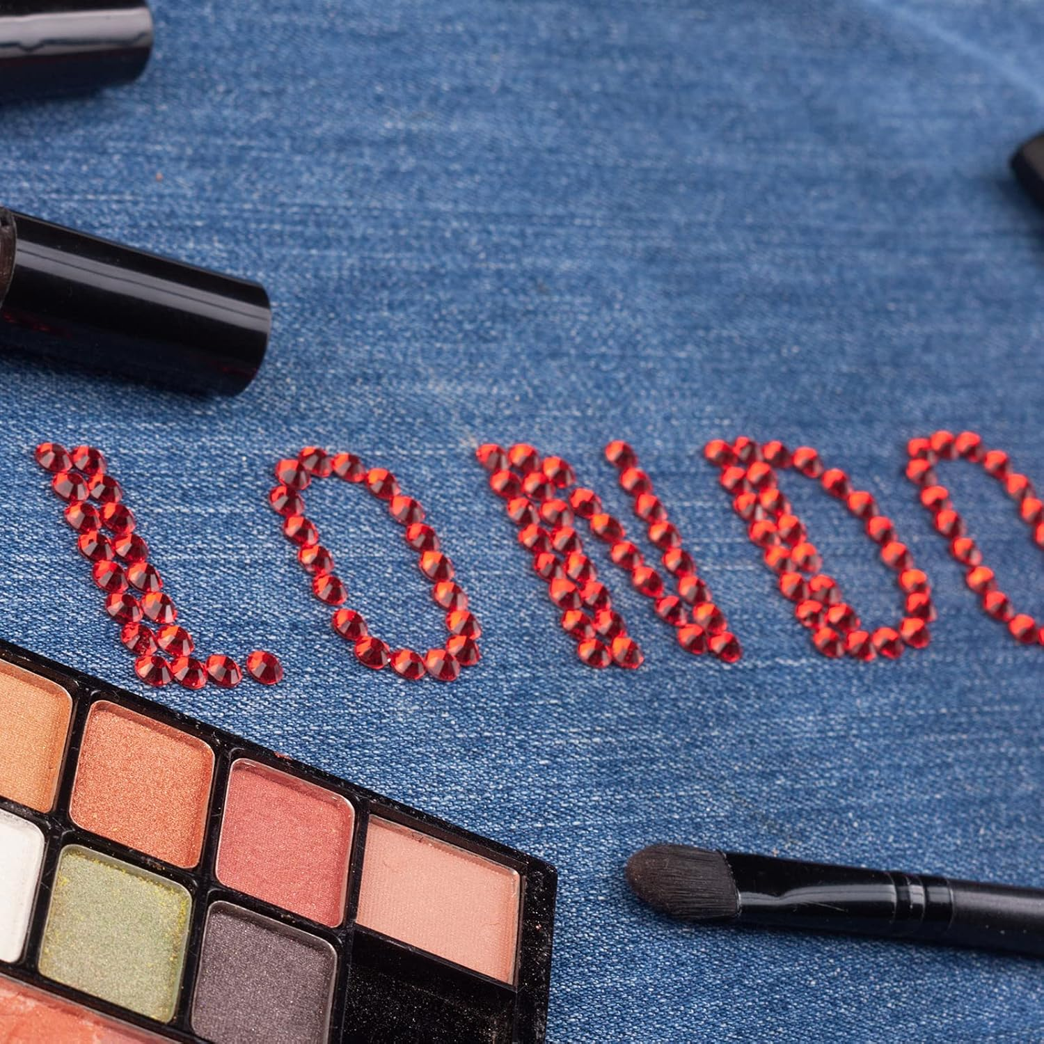 1440 Pieces Hotfix Rhinestones Crystals Hot Fix Clear AB Crystals round Flatback Gems Glass Stones Crystal Rhinestones Bulk for Crafts Clothing Dance Costumes, 5Mm image number 2