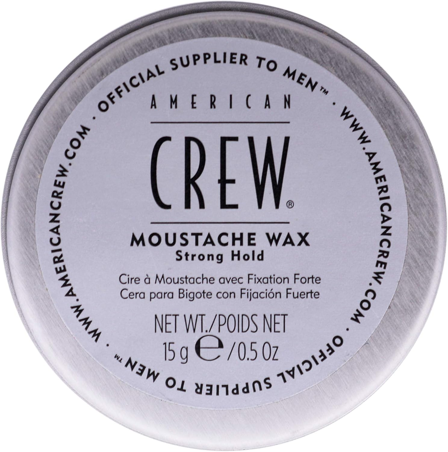 American Crew Men'S Mustache Wax, Strong Hold, 0.5 Oz image number 1