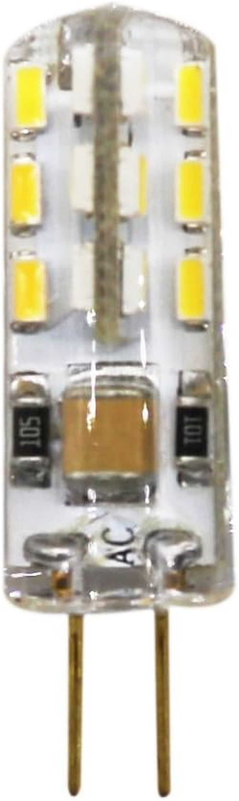 &reg;, 5 X G4 LED Light Bulbs 1.5 Watt AC 220-240 V Warm White 3000 K LED Bulbs 24 SMD 3014 Leds 360&deg; Beam Angle (220 V) Comfortable Anniversary image number 1