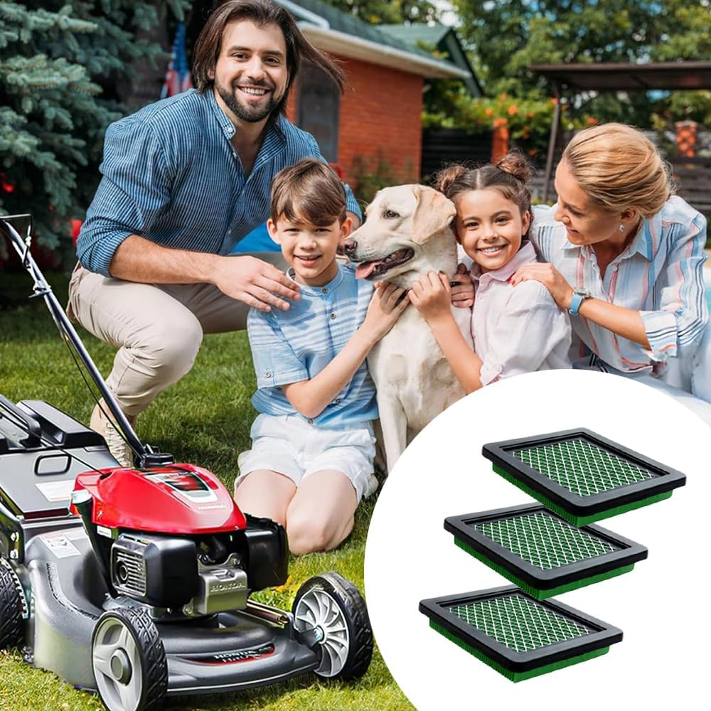 Paifeancodill 3 Pack 17211-Zl8-023 Air Filter, Compatible for Honda Gcv160 Gcv190, Husqvarna 7021P, Premium Lawn Mower Air Cleaner Element image number 4