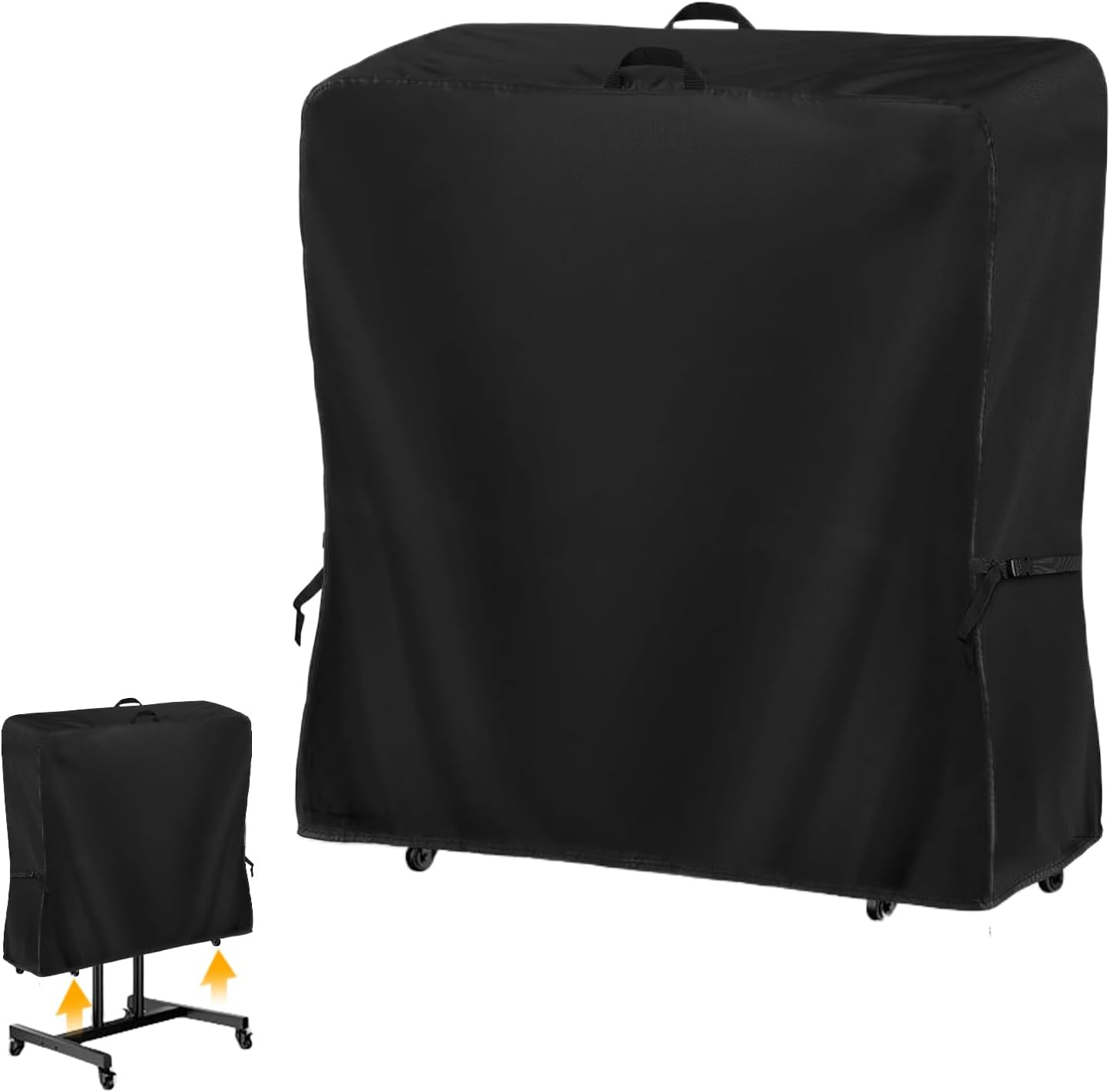 YRTUOP TV Outdoor Cover Waterproof - Dust-Proof TV Screen Protection Cover | Waterproof Television Screen Protectors Shield for Patio Yard Lawn Garden Deck Backyard Courtyard image number 3