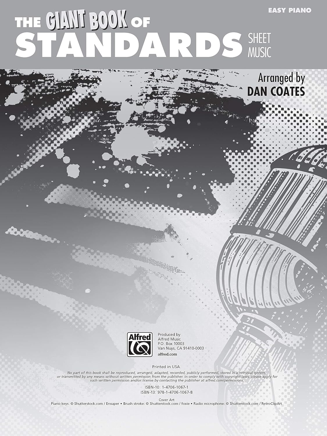 The Giant Book of Standards Sheet Music: Easy Piano