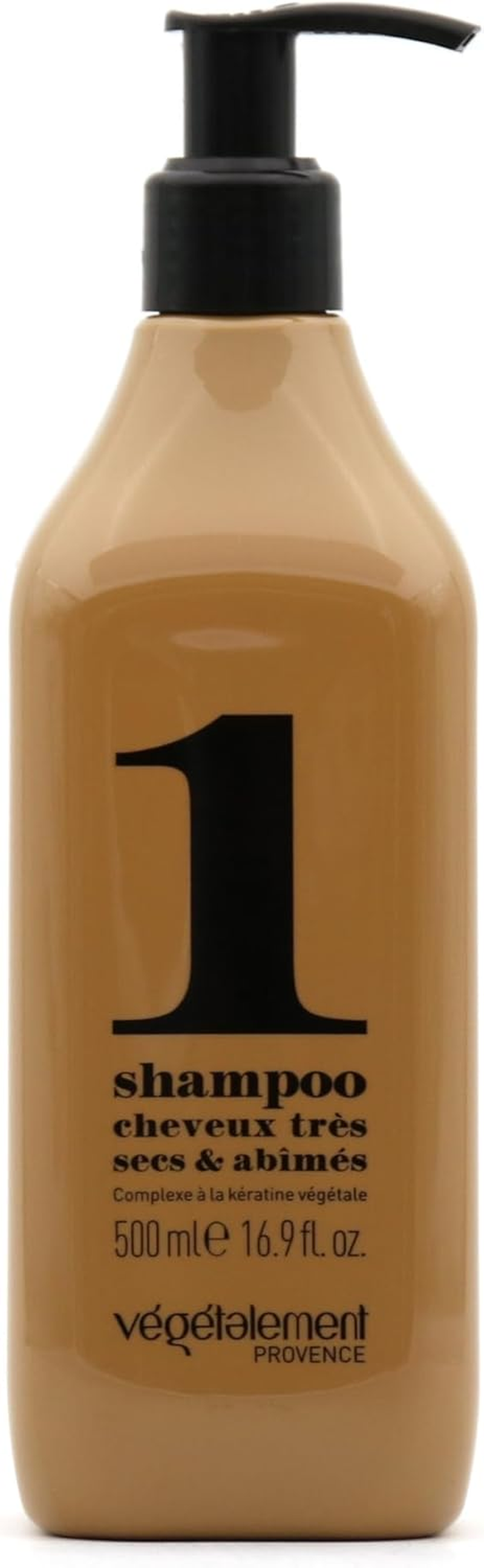 VEGETALEMENT Keratin Rich Repair Shampoo for Dry Damaged Hair, Professional Keratin Protein Hair Shampoo Intense Repairing Plant-Based Shampoo, Smoothing for All Hair Types Cruelty Free, Corn, Wheat and Bamboo (500Ml) image number 4