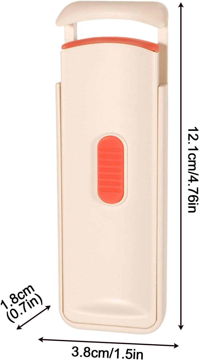 Eyelash Heated Curler - Silicone Beauty Eyelash Curler Makeup Heated - Wide Angle Precision Lash Styling Gadget for Women Daily Home Travel Outdoor Party