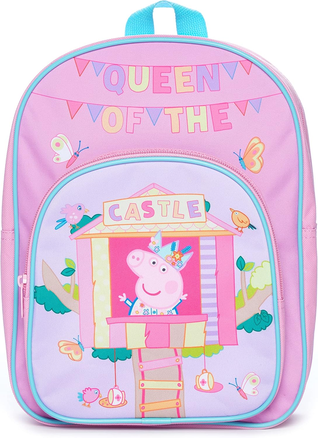 Peppa Pig Queen of the Castle Childrens Backpack Pink, Pink, One Size image number 5