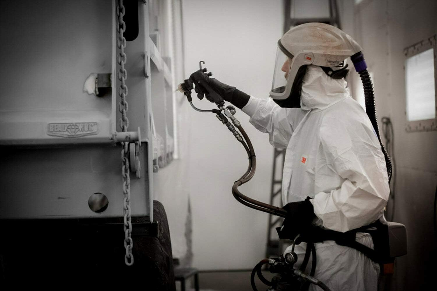 3M Performance Industrial Spray Gun Starter Kit, 26878, Includes PPS Series 2.0 Paint Spray Cup System, 12 Replaceable Nozzles in for Pressure and Gravity Painting, Whip Hose, Air Control image number 4