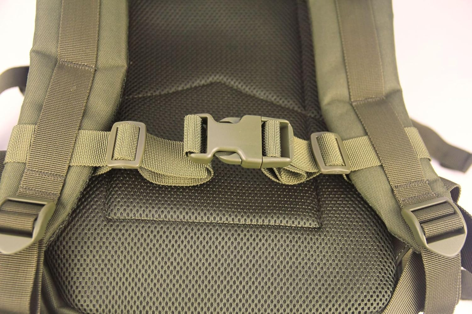 Chest Strap for School Backpack, Packing Strap with Quick Release Backpack Straps for Tactical Waist Bags, Outdoor, Travel, School Bag (Army Green, One Size) image number 2