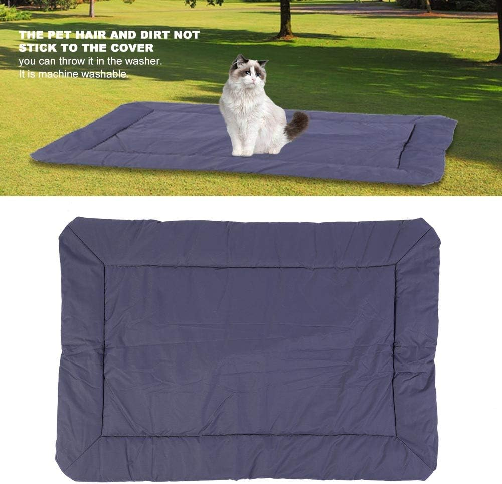 Dog Bed - Portable Waterproof Foldable Roll up Dog Cushion with Handle - Washable Cloth Pet Dog Cushion - Indoor and Outdoor Breathable Dog Sofa Bed image number 3