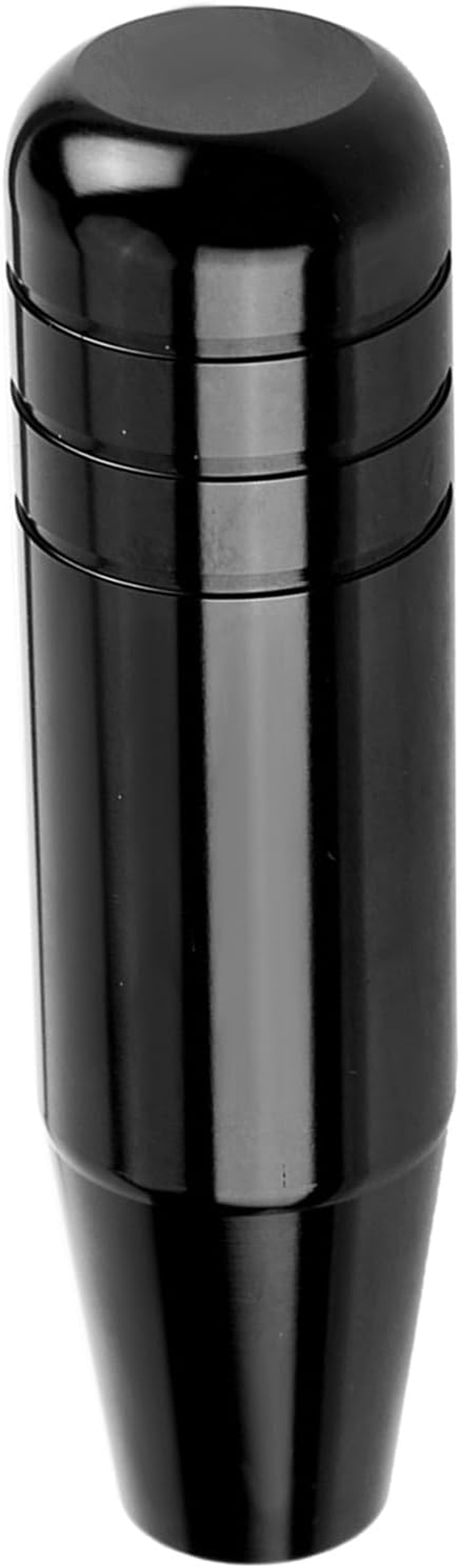 Akozon Universal Blue Aluminum Alloy Manual Car Gear Shift Knob Handle Shifter Lever 13Cm (Black) image number 1