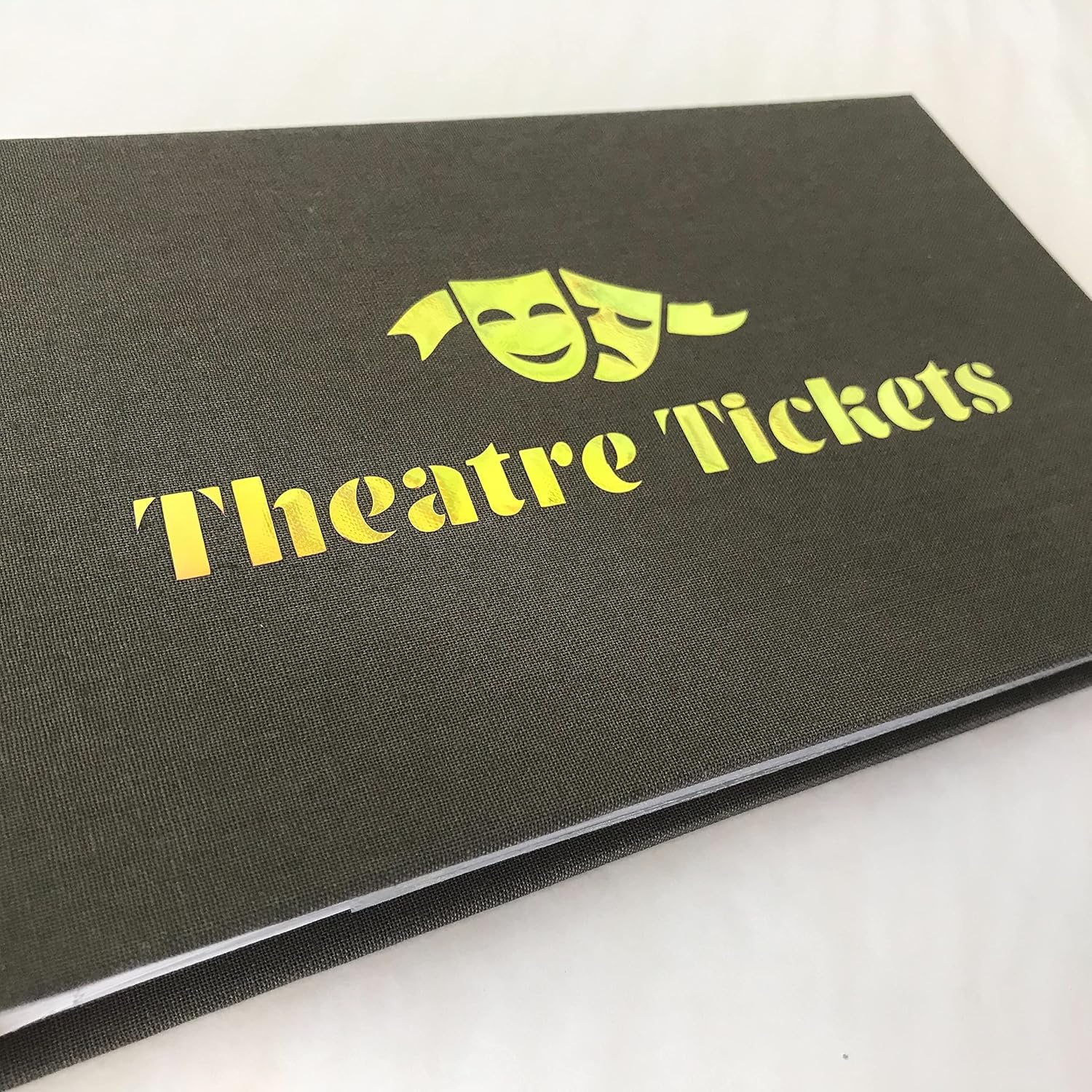 Theatre Tickets, Smart Grey Album/Memory Book - Holds 40 Tickets in Clear Sleeves with Caption Area 6 X 4 image number 2