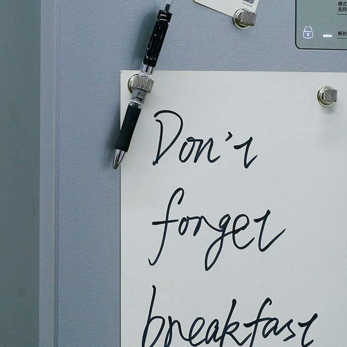 COHEALI 12Pcs Metal Pen Holders Self-Adhesive Pencil Clips Professional Wear-Resistant Office Accessories for Daily Use Compact Rotable Design image number 6