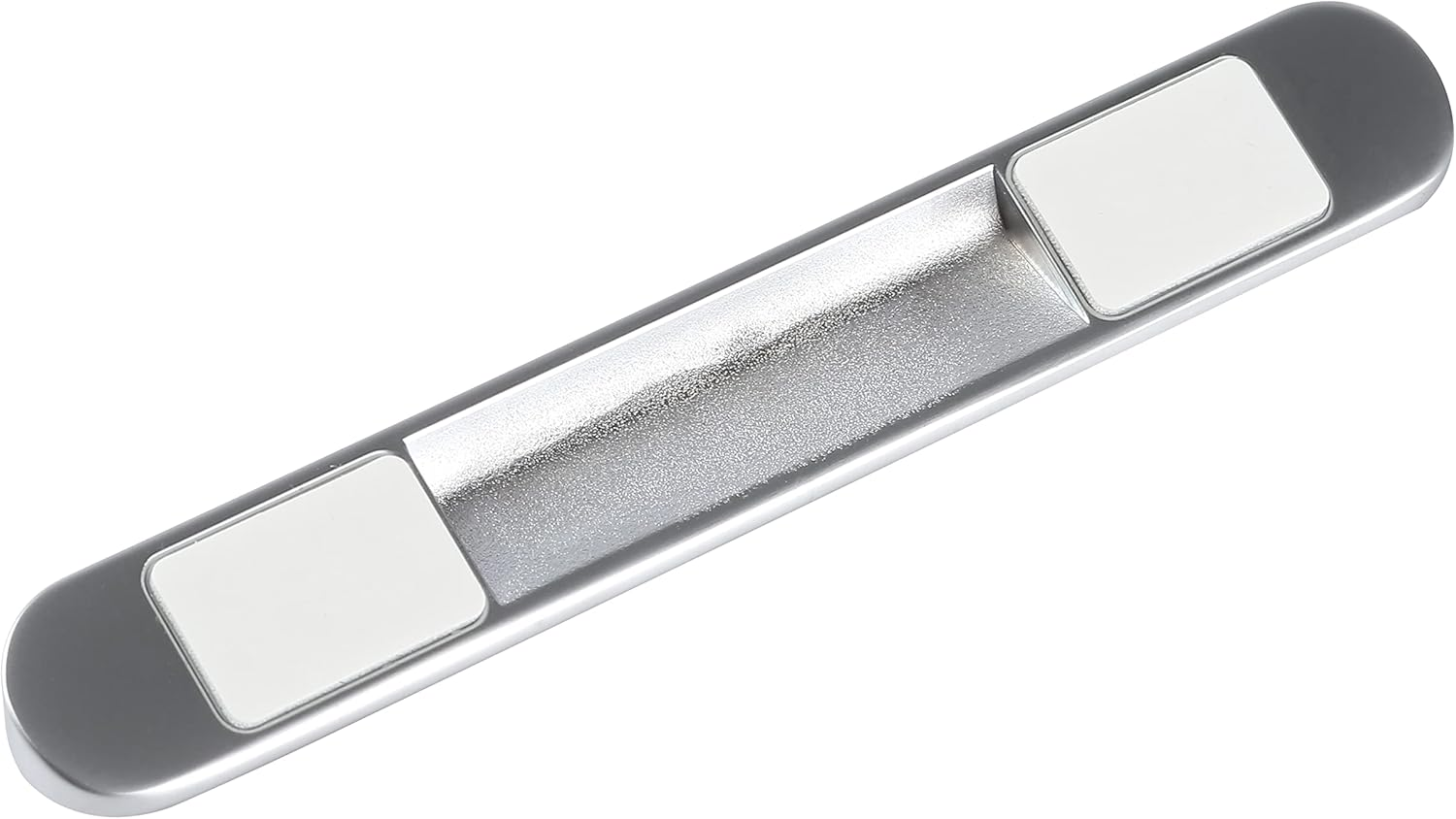 TELLUR Temporary Car Parking Phone Number Card, Metallic, Silver image number 1