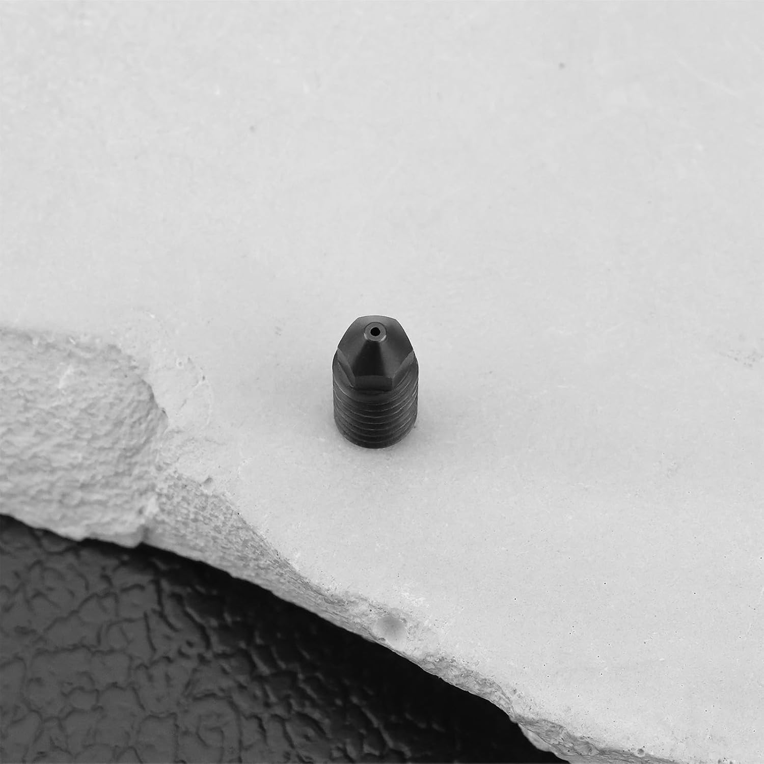 Ecsing 5Pcs 0.4Mm 3D Printer Nozzles 9X3Mm Hardened Extruder Hardened Steel Nozzles Compatible with Bambu Lab A1/A1 Mini 3D Printer Black image number 5