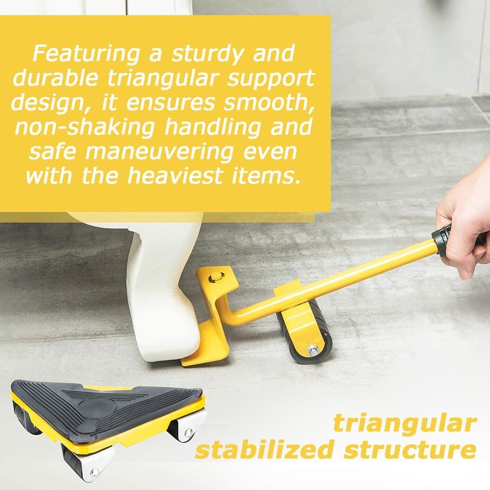 Furniture Moving Set,Furniture Movers with Wheels,Appliance Moving System,Moving Sliders Mover Tool Set,Portable Heavy Object Moving Tool,For Moving Appliances,Sofa,Tables image number 3