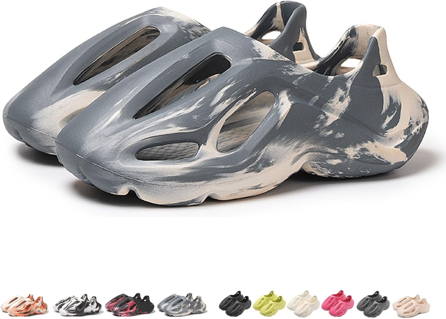 LOSD Foam Runner Shoes, Cloud Slides, Anti-Slip Quick-Drying Fashion Beach Shoes