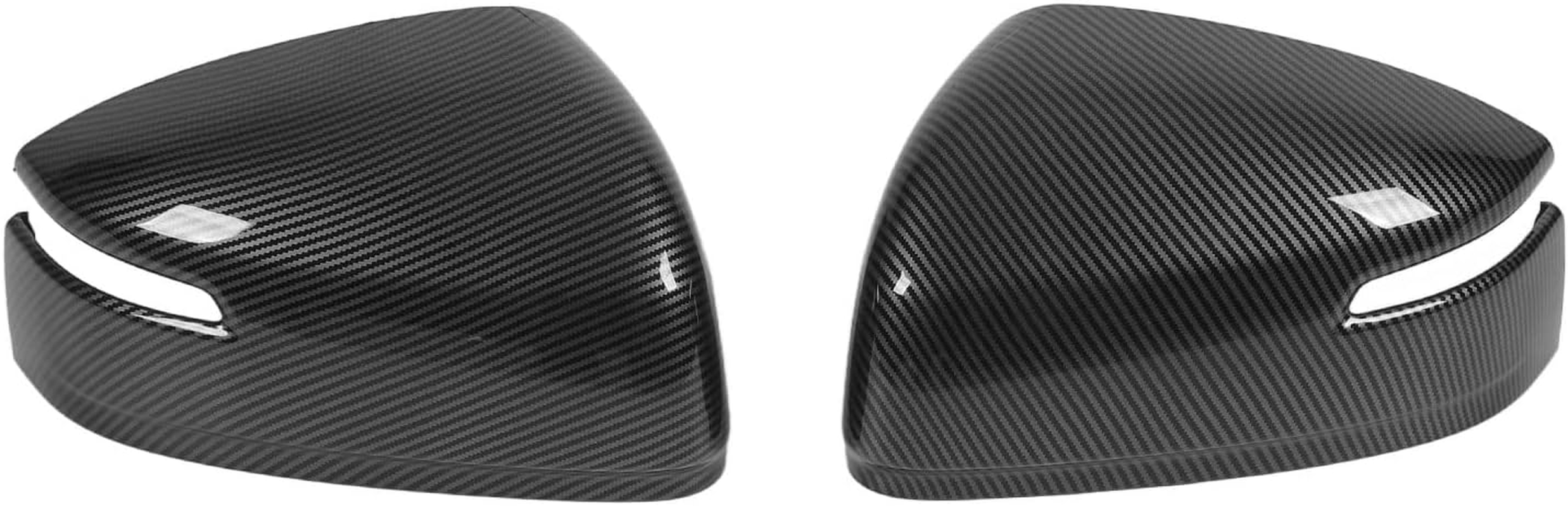 2Pcs Carbon Fiber Side Mirror Covers for Land R LC300 2023 - Easy Inst Ive Accessories image number 1