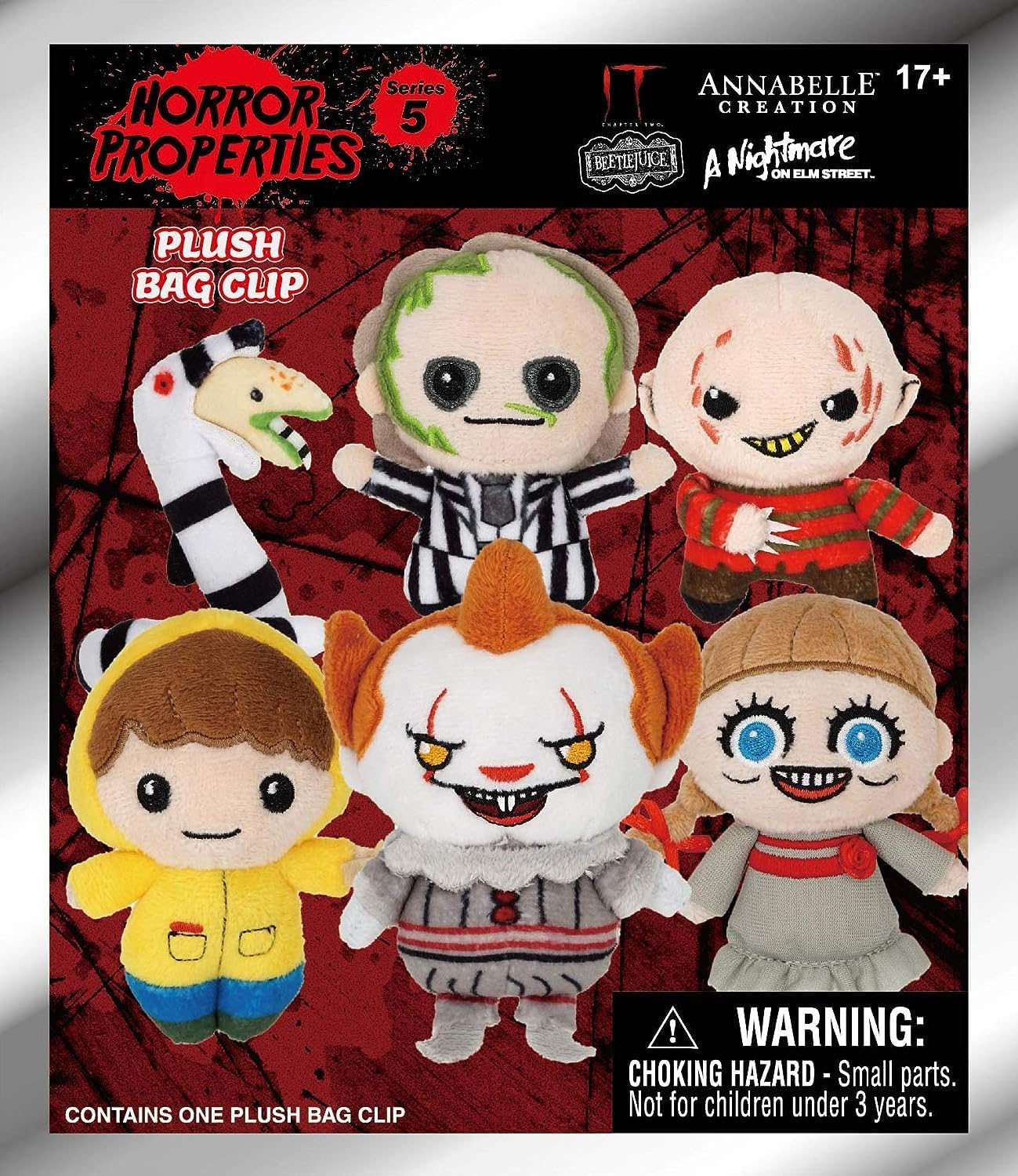Horror Plush Bag Clip image number 1