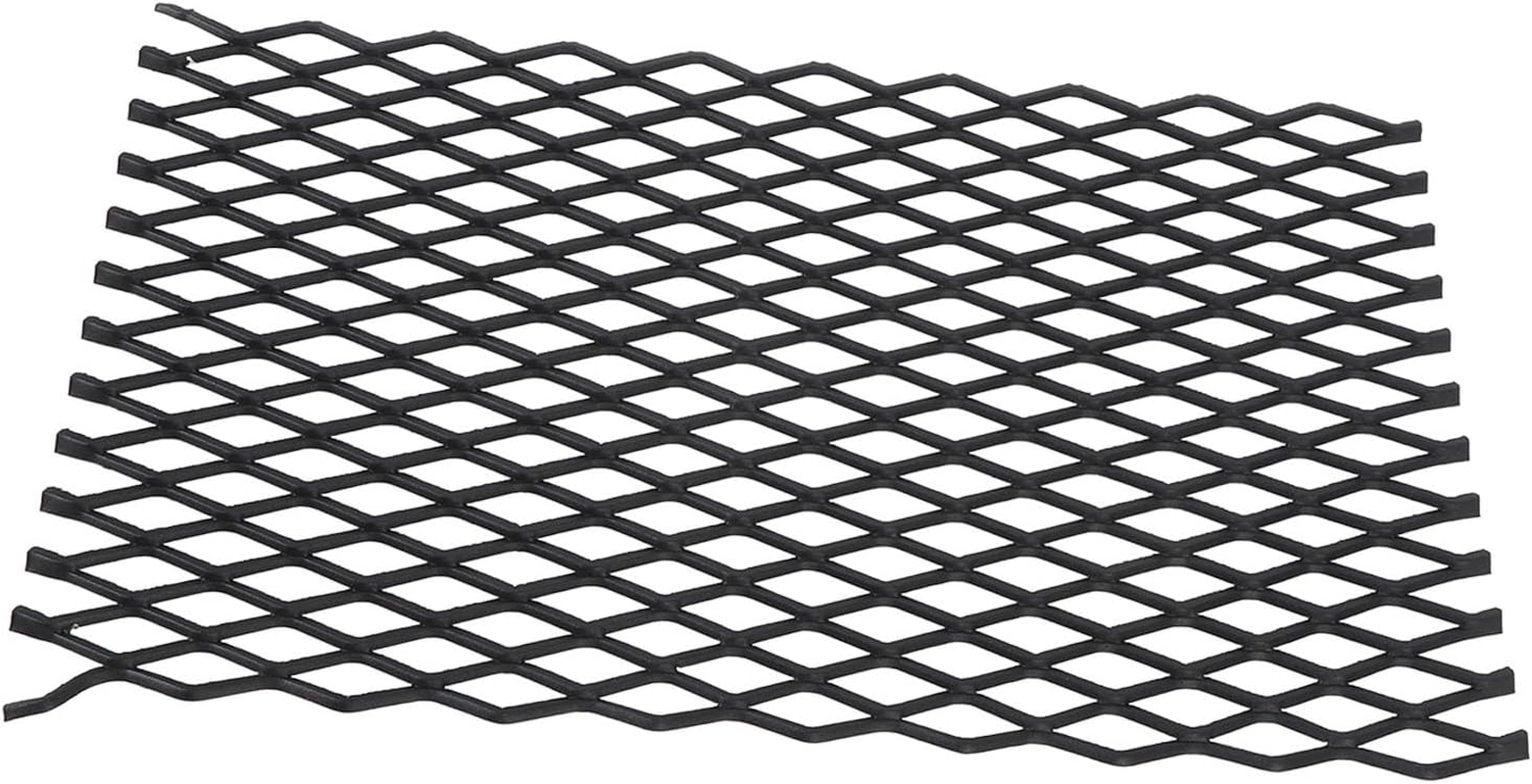 Fireplace Ember Retainer Mesh, Heavy Duty Steel Ember Holder for Fire Pit & Indoor Fireplace, Anti-Heat Rustproof Grate Screen for Enhanced Airflow & Longer Burning Fire (#2)