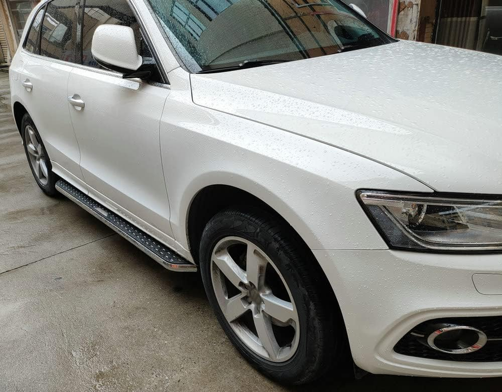 2Pcs Aluminum Running Boards Fixed Nerf Bars Side Steps with Brackets Compatible with KIA Carnival 2022-2025 (XK)