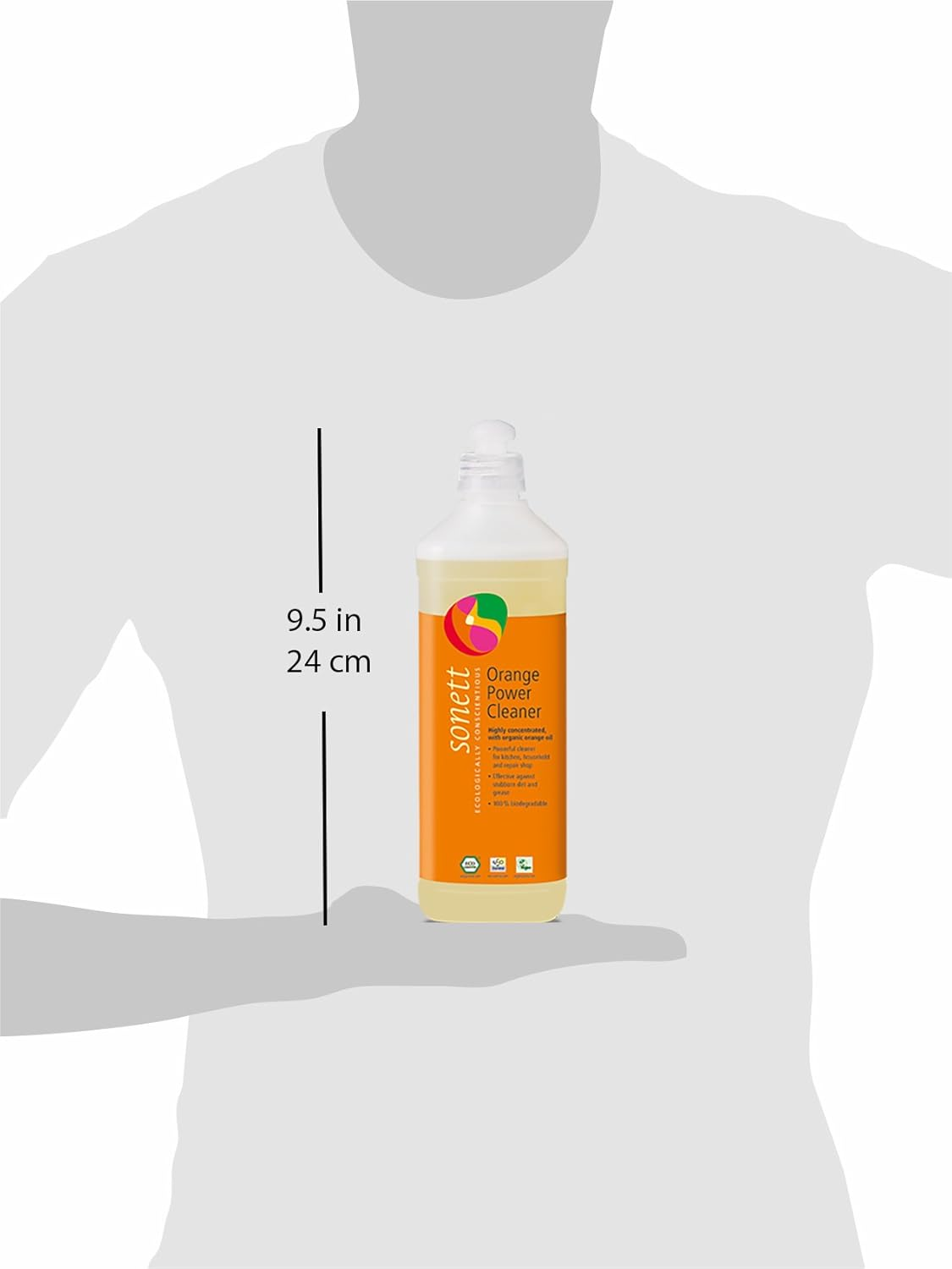 Sonett Orange Power Cleaner, 500 Milliliters image number 2