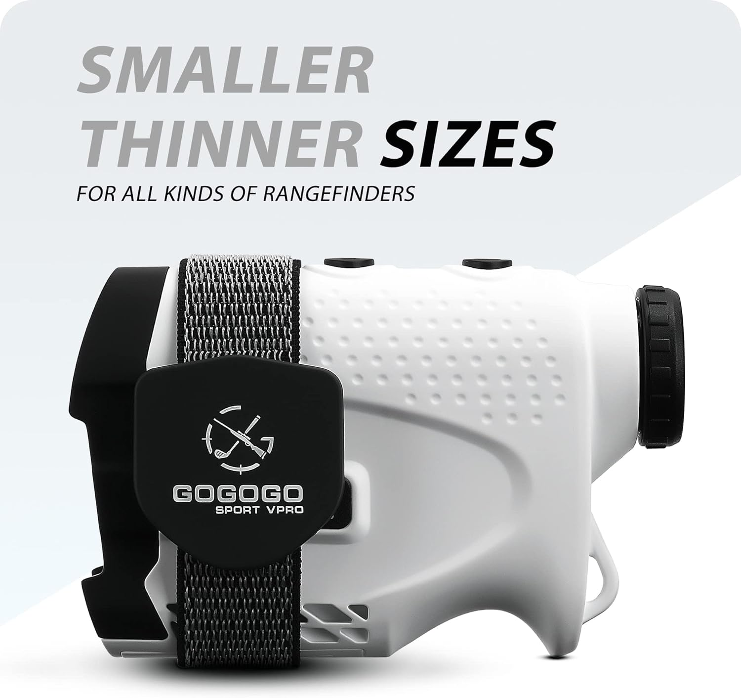 Gogogo Sport Vpro Golf Rangefinder Magnetic Holder Mount Strap, Adjustable Range Finder Strap Strong Magnet for Easily Stick for Golf Carts and Push Carts image number 2