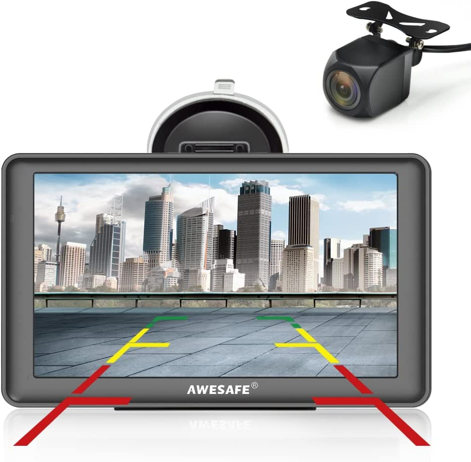 7 Inch Bluetooth GPS Navigation for Car Australia with Reversing Camera Car Truck Lorry Sat Nav Lifetime Maps Update for Free image number 3