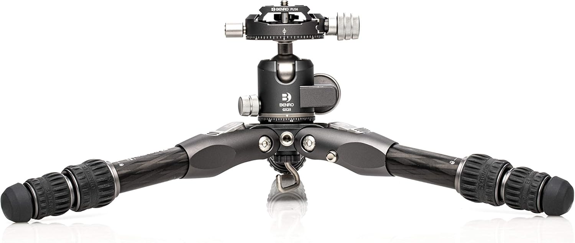 Benro Tortoise Series TTOR03C Columnless Carbon Fibre Tripod and GX25 3 Sections Head image number 4