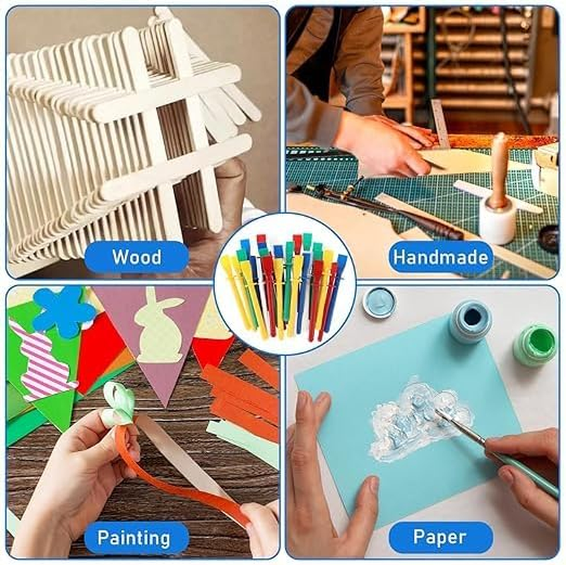 Plastic Glue Smear Sticks Applicator Glue Scrapers, 30Pcs Glue Spreaders Plastic Glue Applicator Glue Smear Sticks,Glue Spreader Sticks Glue Applicator,Glue Spreaders Glue Smear Sticks Applicator