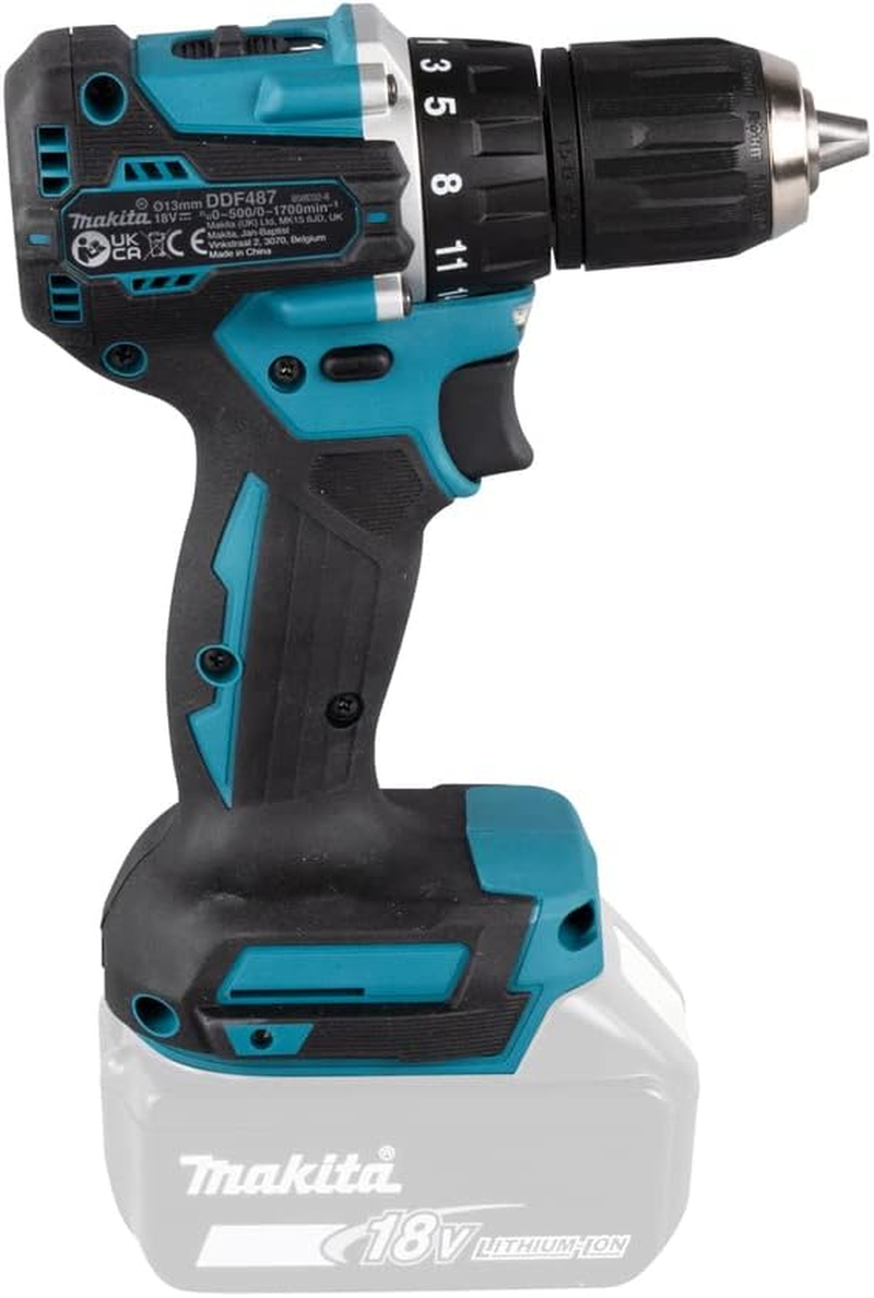 Makita DDF487Z 18V Li-Ion Brushless Drill Driver image number 1