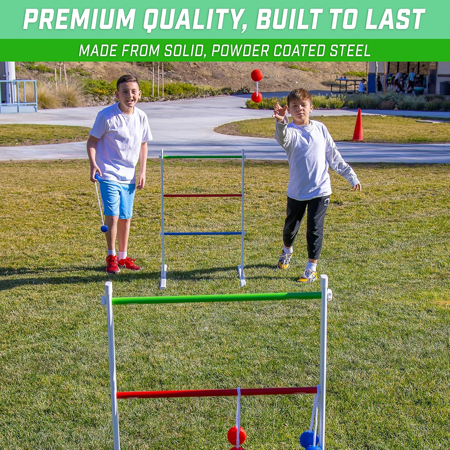 Gosports Premium Metal Ladder Toss Game Set image number 5