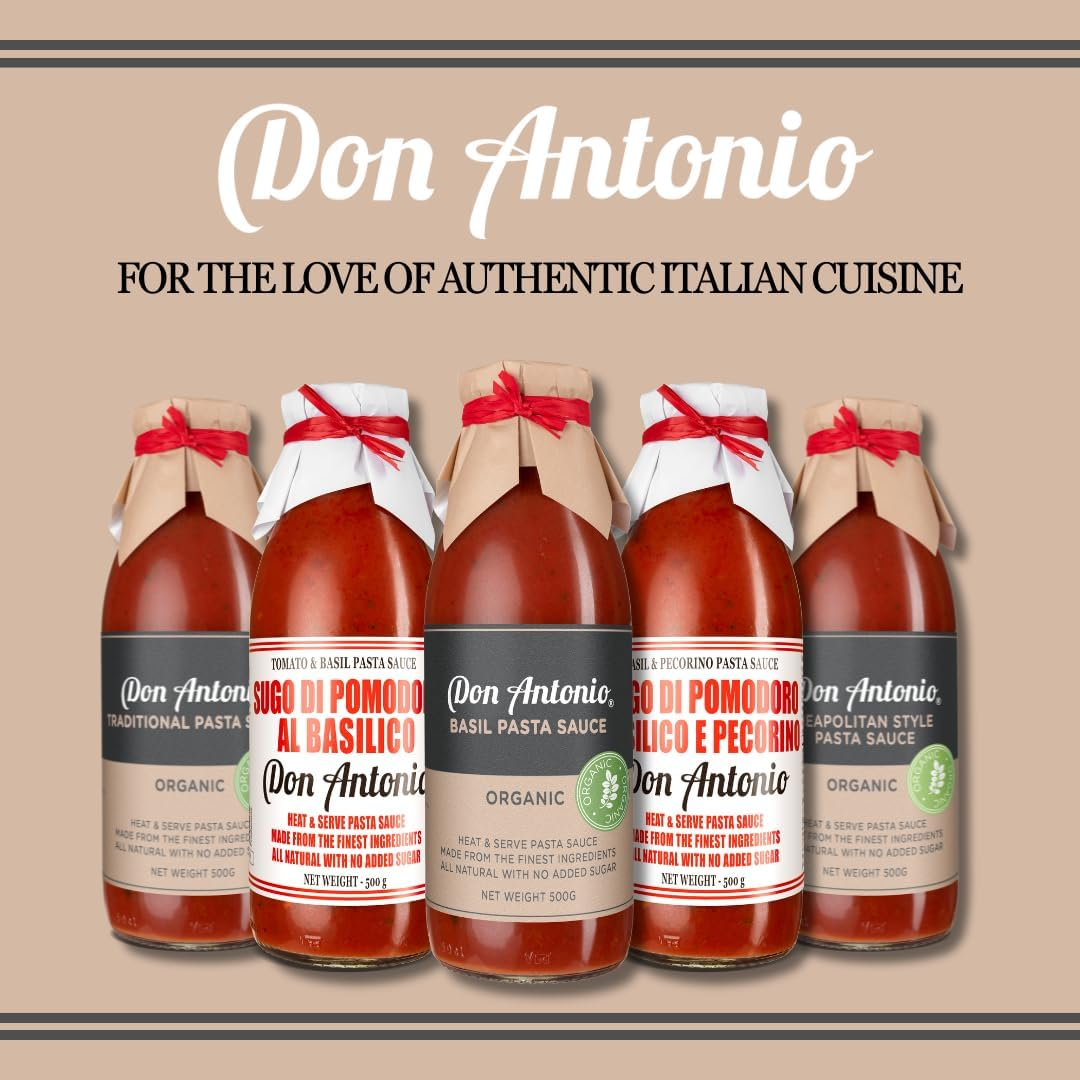 Don Antonio Organic Basil Pasta Sauce 500 G