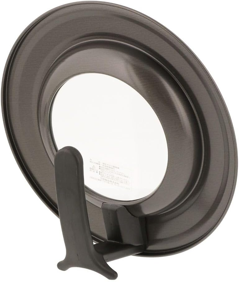Bestco MA-2052 Ecological Frying Pan Cover with Lid 9.4-11.0 Inches (24-28 Cm), Glass Window, M, Made in Japan image number 1