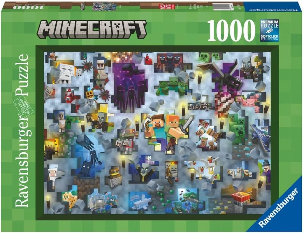 Ravensburger - Minecraft Challenge 1000P image number 3